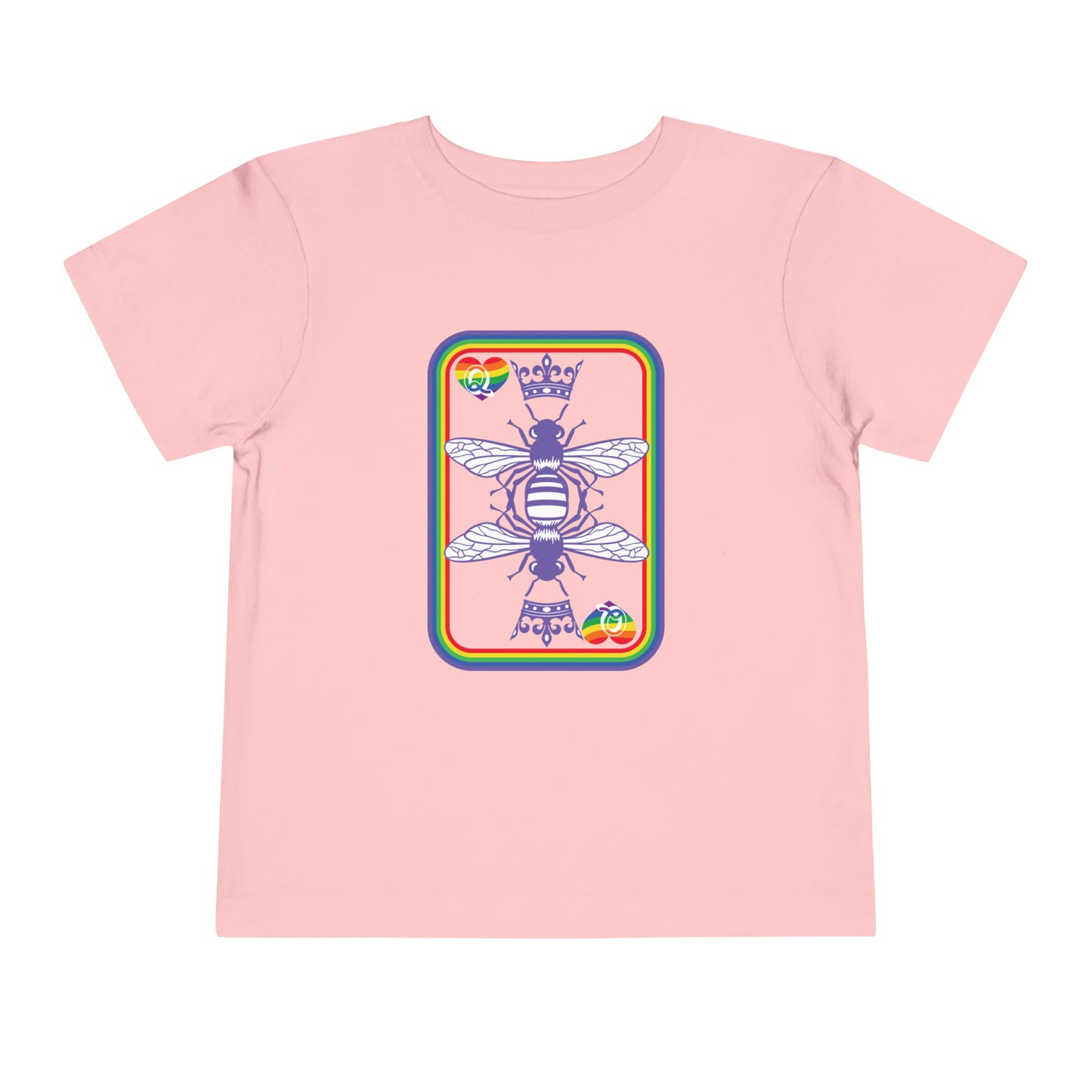 Queen of Rainbows Toddler Short Sleeve Tee