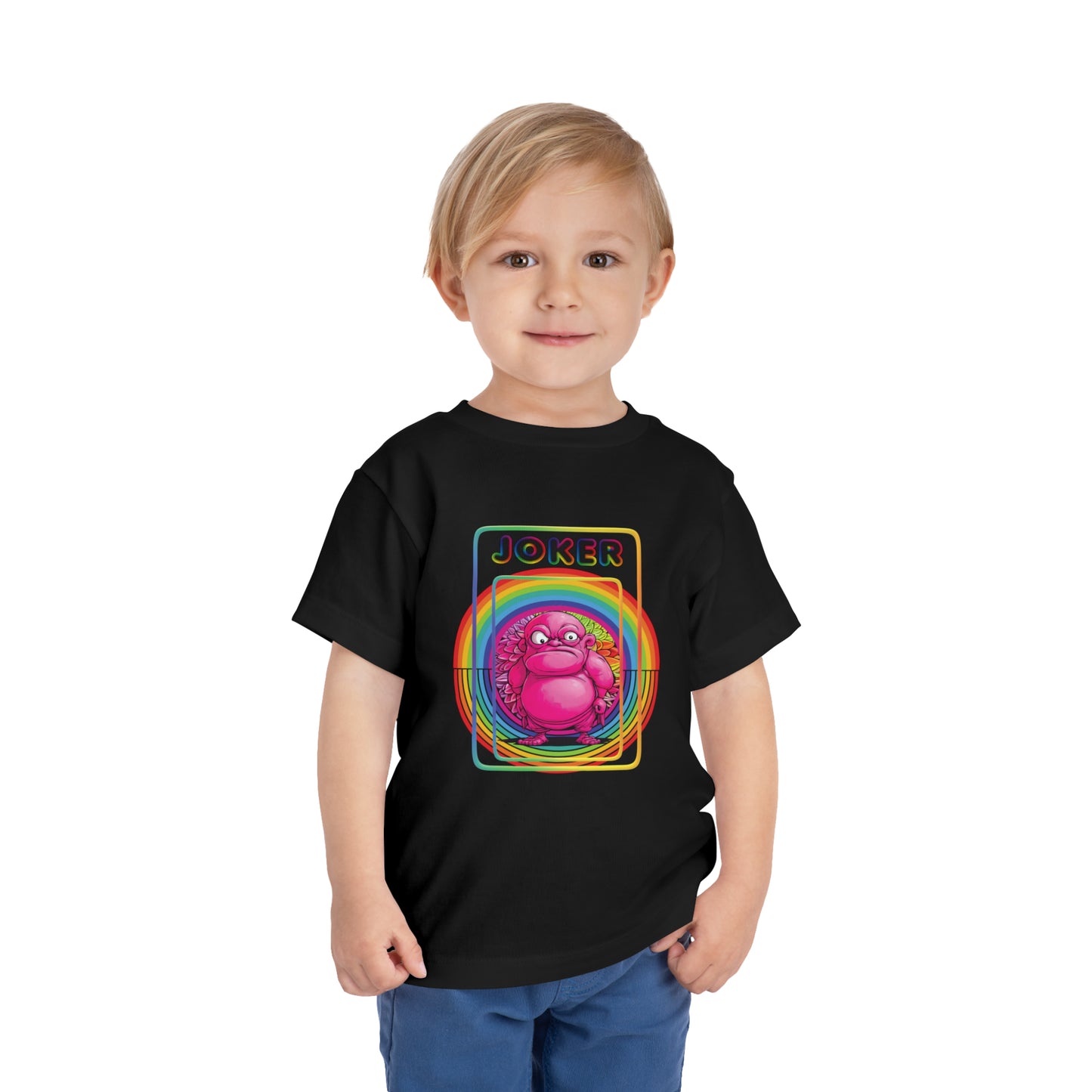 Grumpy Budda Joker Toddler Short Sleeve Tee