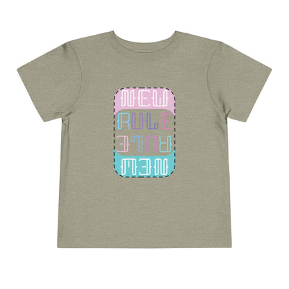 New Rule Identity Toddler Short Sleeve Tee