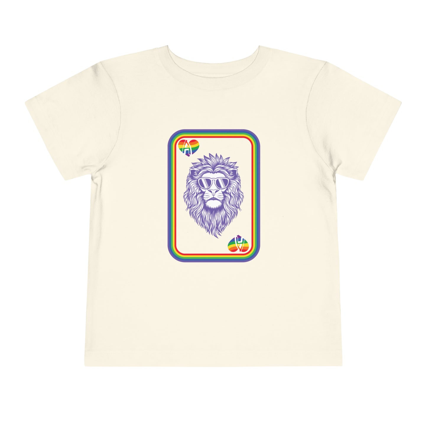 Ace of Rainbows Toddler Short Sleeve Tee