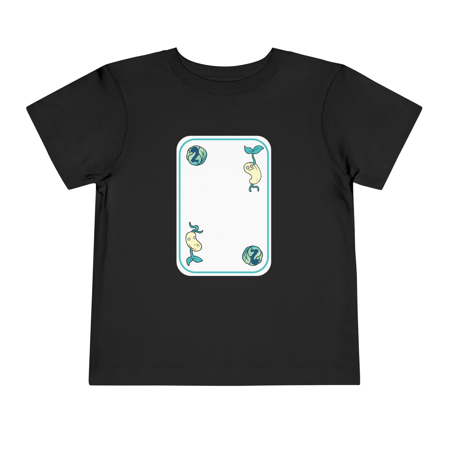 Two of Cabbages Toddler Short Sleeve Tee