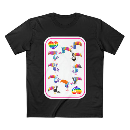 Ten of Rainbows Men's Staple Tee