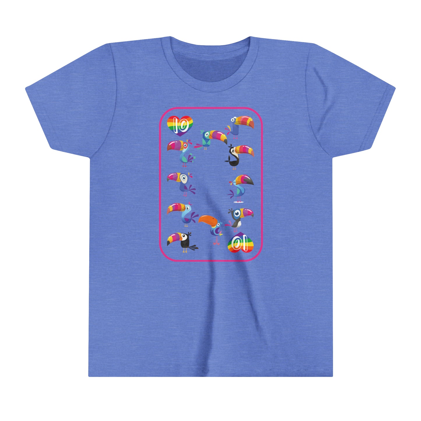 Ten of Rainbows Youth Short Sleeve Tee