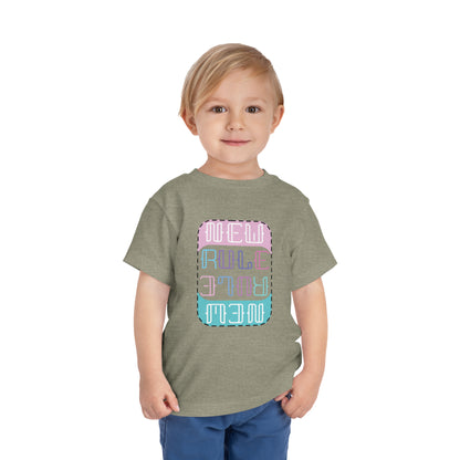 New Rule Identity Toddler Short Sleeve Tee