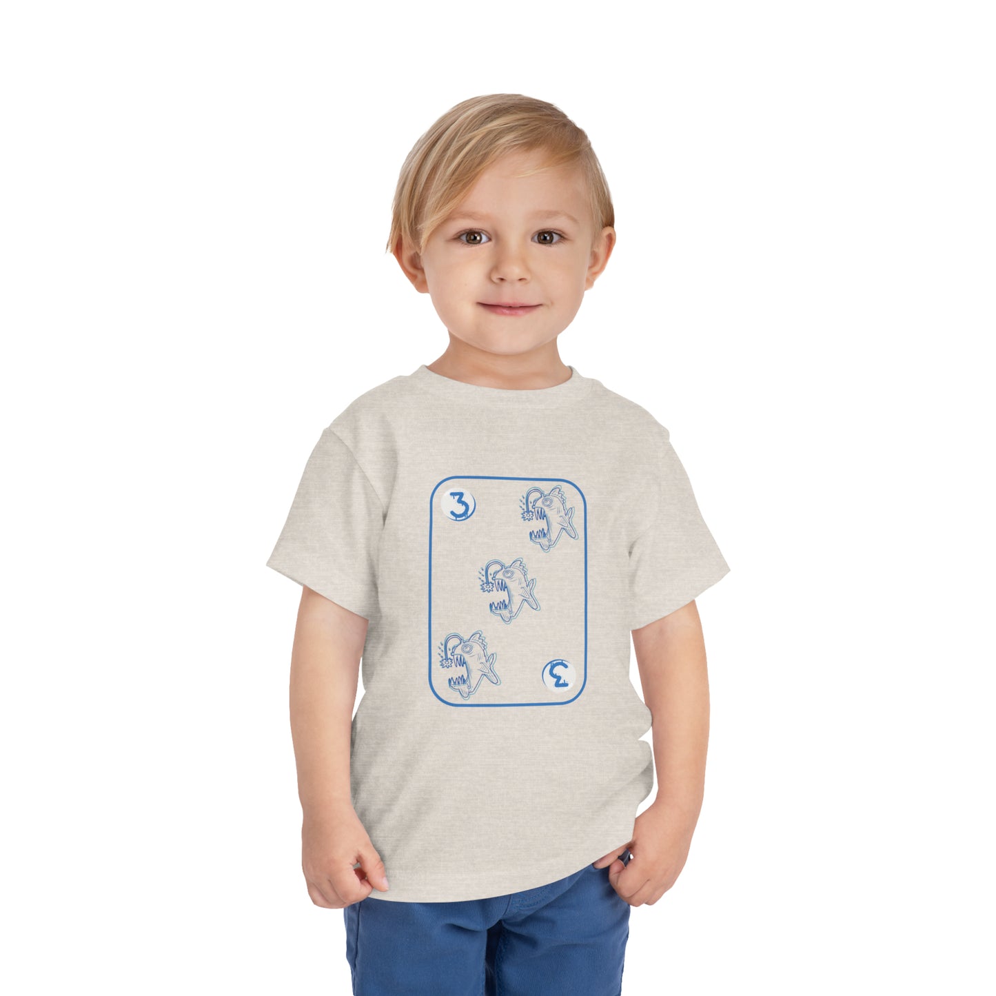 Three of Fishes Toddler Short Sleeve Tee