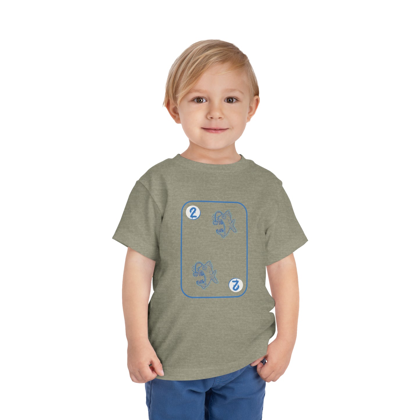 Two of Fishes Toddler Short Sleeve Tee