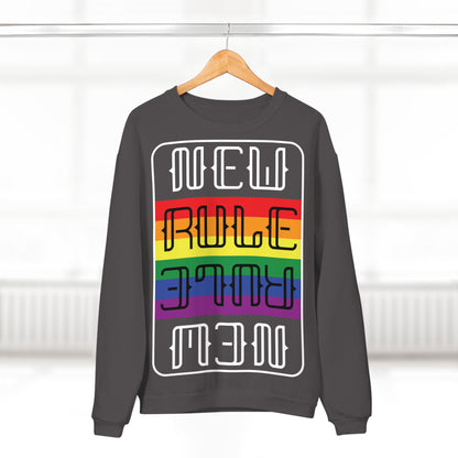 New Rule Rainbow Unisex Crew Neck Sweatshirt (EU)