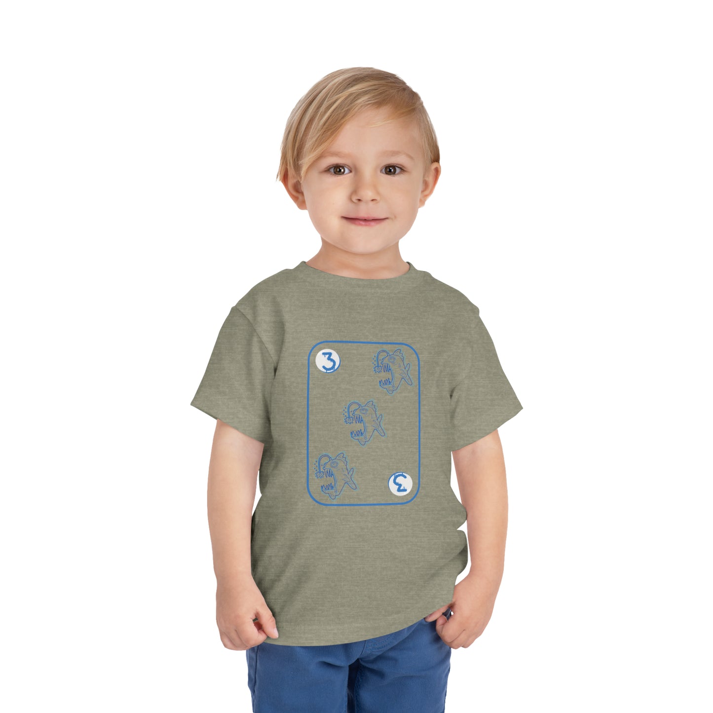 Three of Fishes Toddler Short Sleeve Tee