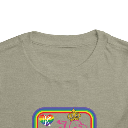 King of Rainbows Toddler Short Sleeve Tee
