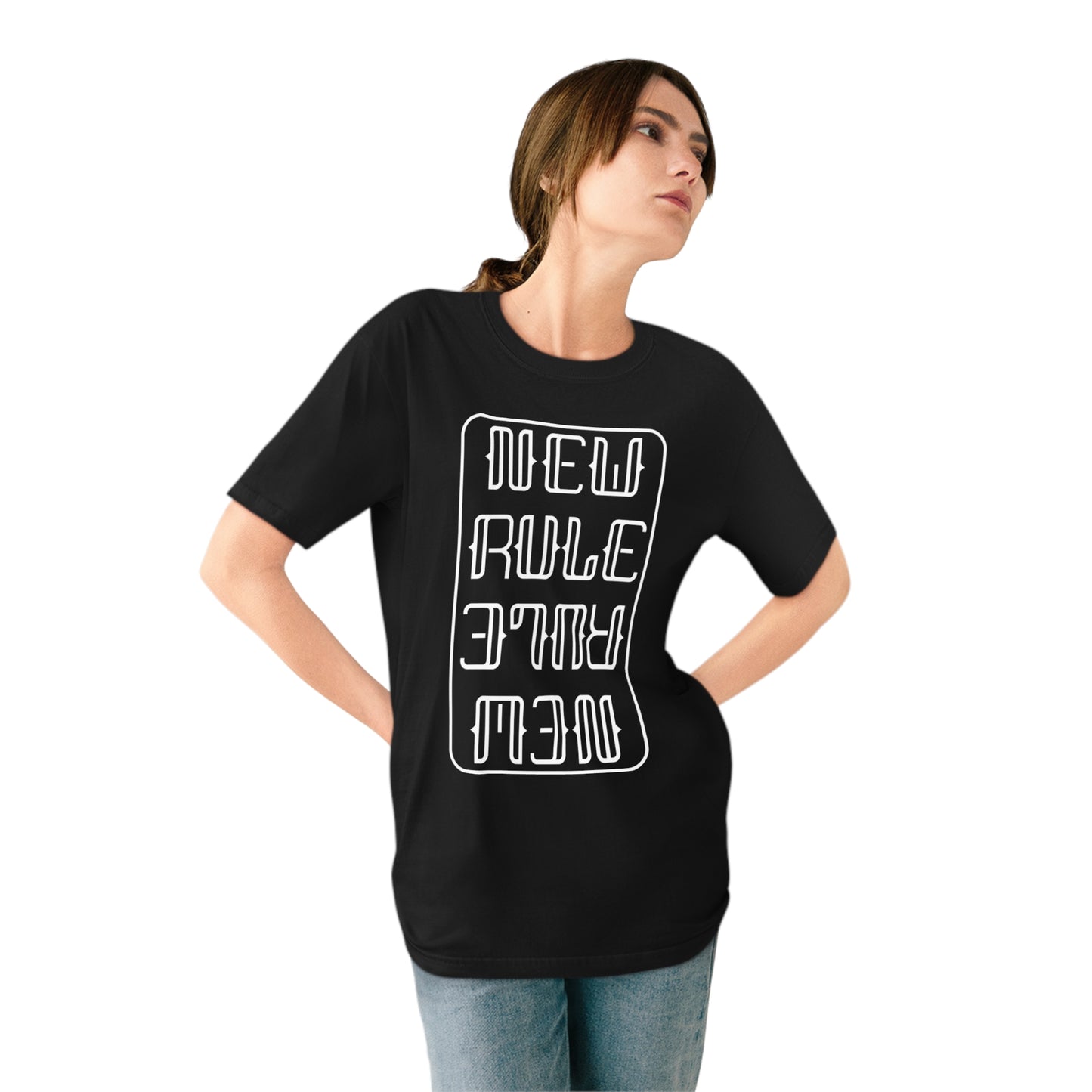 New Rule B&W Organic Unisex Staple T-Shirt