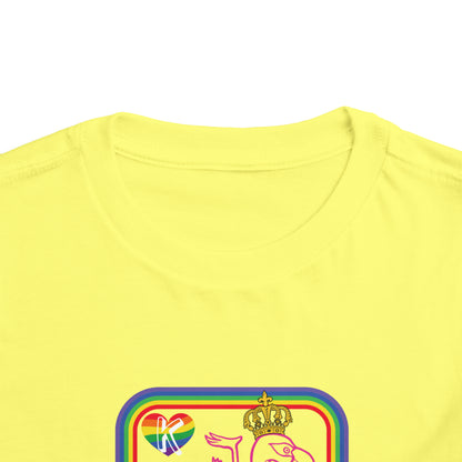 King of Rainbows Toddler Short Sleeve Tee